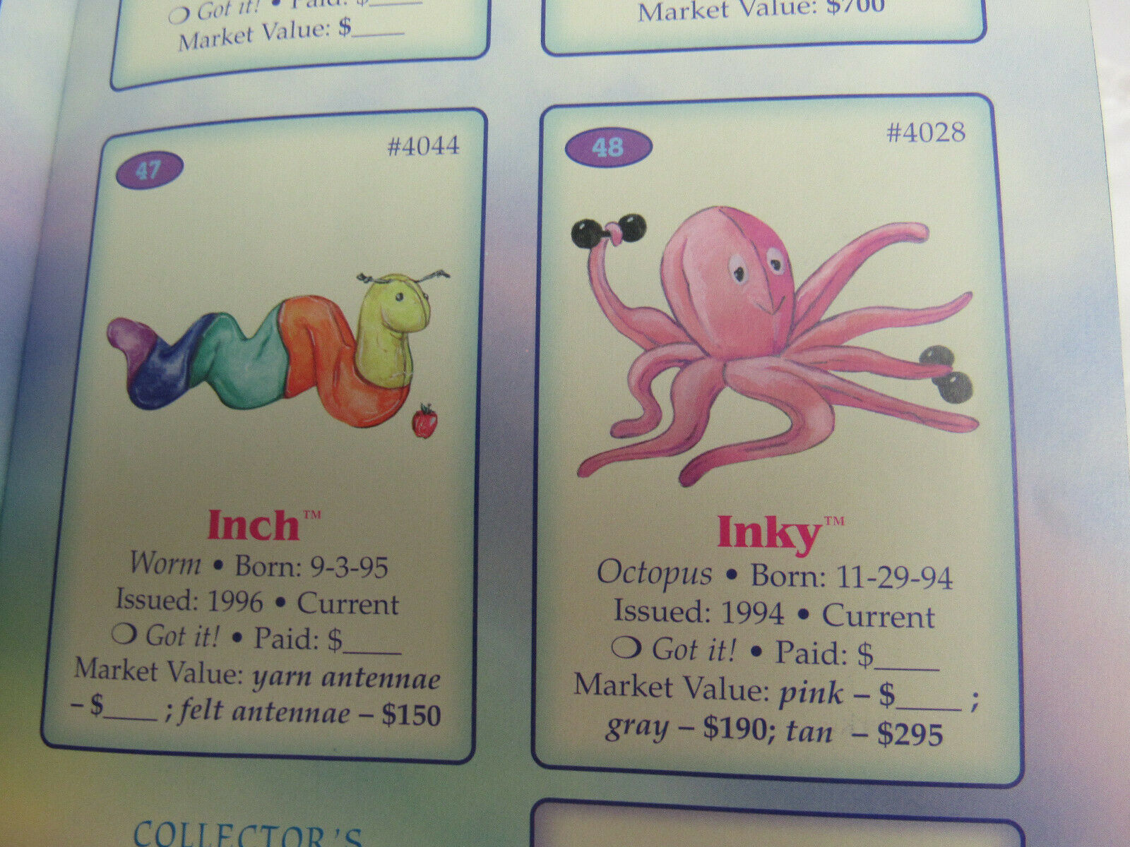 The Beanie Baby Collector's Value Guide - Fresh Stock Dated October 2025