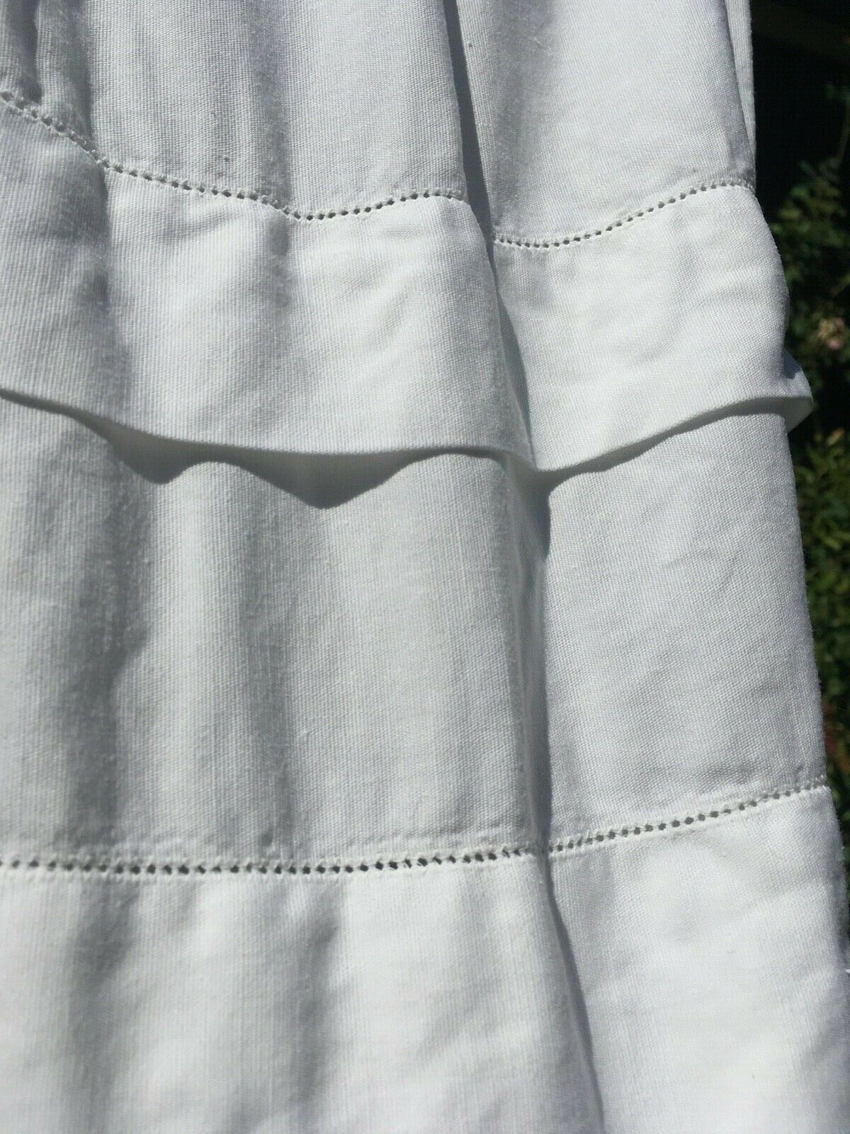 Vintage Victorian white linen skirt - Fresh Stock Dated October 2025