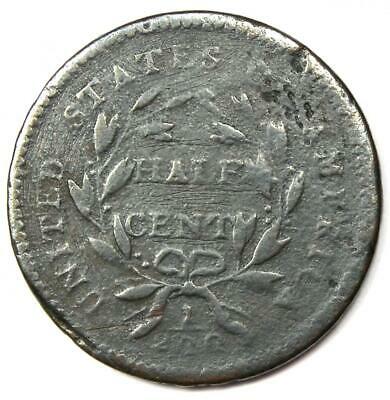 1794 Liberty Cap Flowing Hair Half Cent 1/2C Coin C-3A R5 Variety - Fine Detail - Fresh Stock Dated October 2025