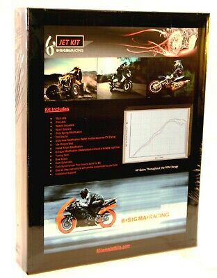 6 Sigma Jet Kit Raptor 660 R Yamaha YFM660R Custom Carburetor Carb Stage 1 2 3 7 - Fresh Stock Dated October 2025
