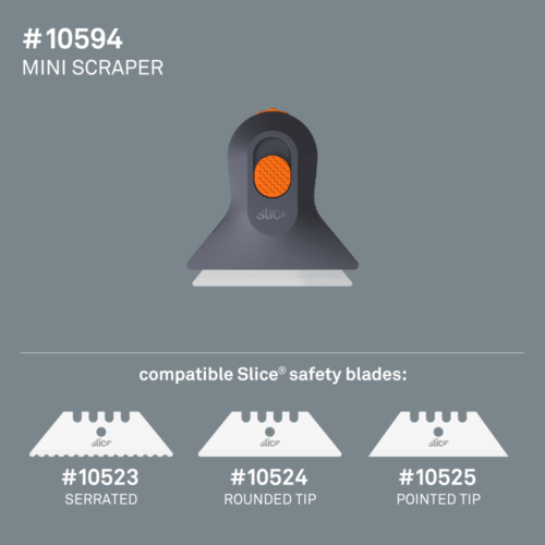 Slice® Manual Mini Utility Scraper - Fresh Stock Dated October 2025