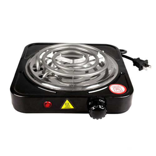 Electric Stove Single/Dual Burner Portable Travel Compact Small Hot Plate Dorm - Fresh Stock Dated October 2025
