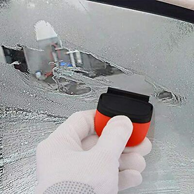 4 Mini Razor Scraper Safety Sticker Remover With 100 Extra 1.5-inch Double-Edged - Fresh Stock Dated October 2025