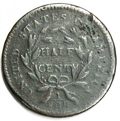 1794 Liberty Cap Flowing Hair Half Cent 1/2C Coin C-3A R5 Variety - Fine Detail - Fresh Stock Dated October 2025