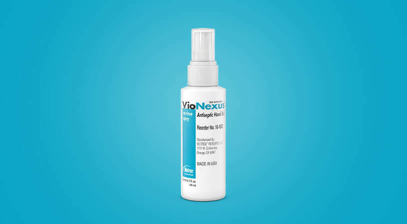 *1-Pack* Metrex VioNexus Antiseptic Hand Rub No-Rinse Spray Bottle 2 Oz. 10-1802 - Fresh Stock Dated October 2025
