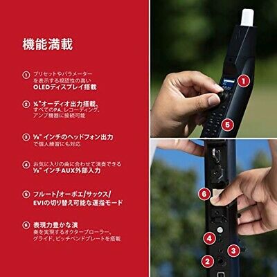 Akai Pro EWI Solo Electronic Wind Instrument Built-in Speaker Black Japan NEW - Fresh Stock Dated October 2025