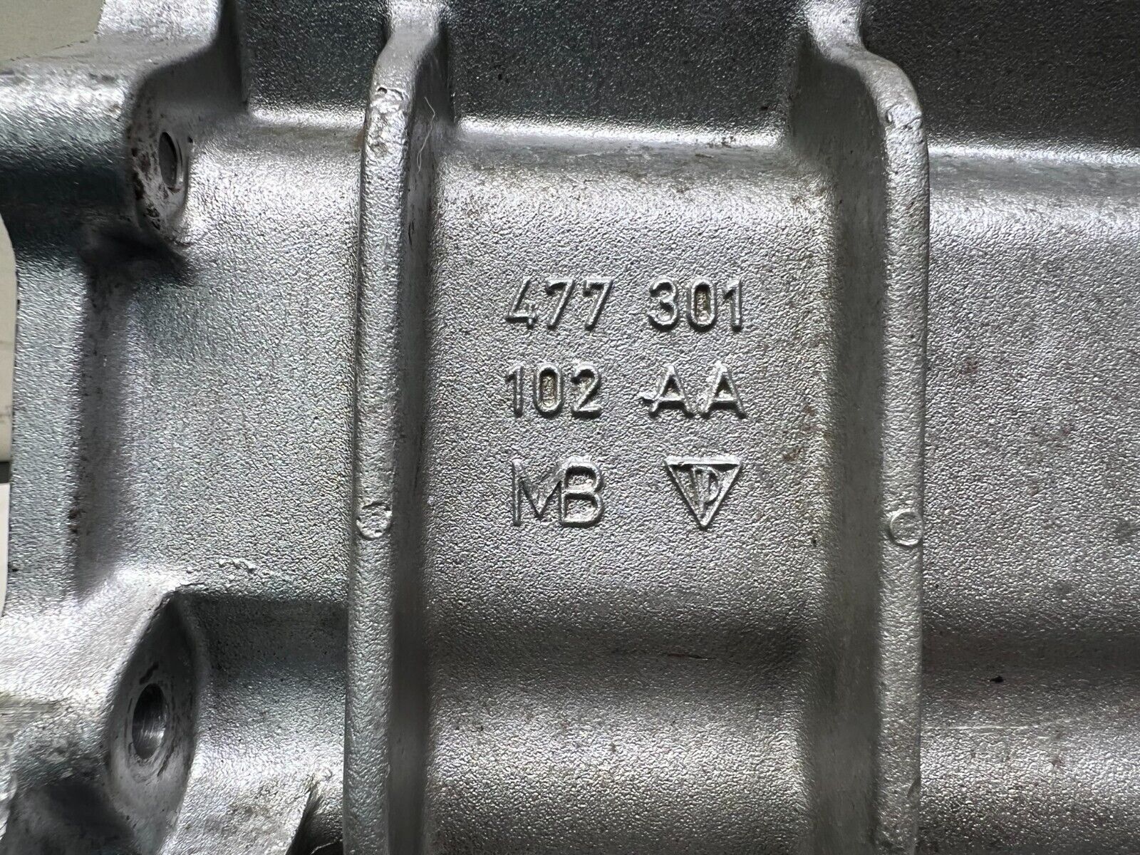 1979 Porsche 924 Snail Shell Transmission Gear Housing 477301102AA - Fresh Stock Dated October 2025