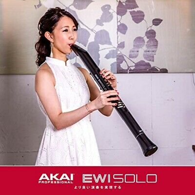 Akai Pro EWI Solo Electronic Wind Instrument Built-in Speaker Black Japan NEW - Fresh Stock Dated October 2025
