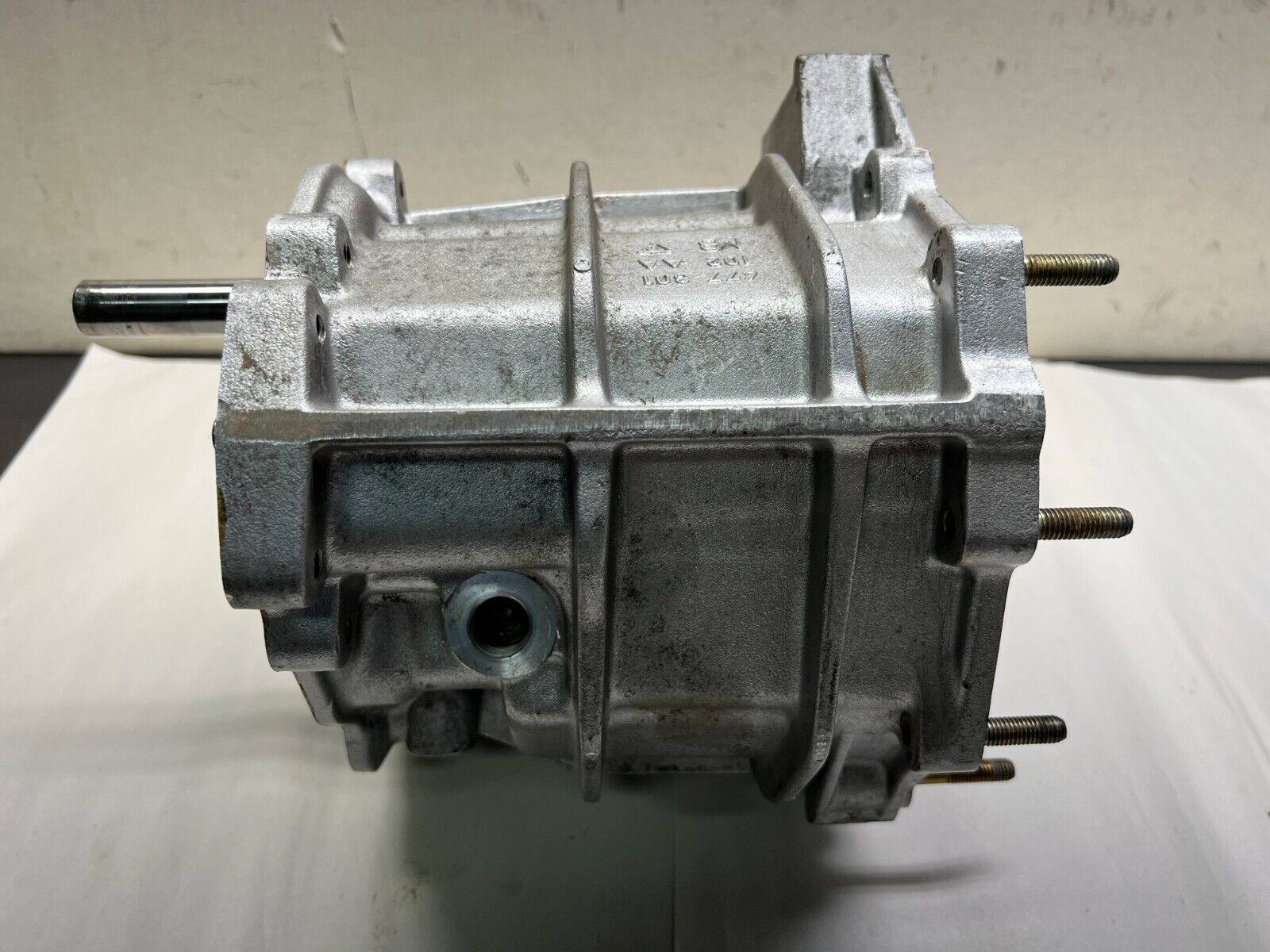 1979 Porsche 924 Snail Shell Transmission Gear Housing 477301102AA - Fresh Stock Dated October 2025