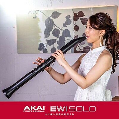 Akai Pro EWI Solo Electronic Wind Instrument Built-in Speaker Black Japan NEW - Fresh Stock Dated October 2025