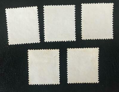 MACAU.1951. PERSONALITIES. MNG SET OF 5. MICHEL# 375/82.CAT. 175 EUROS. SCARCE. - Fresh Stock Dated October 2025