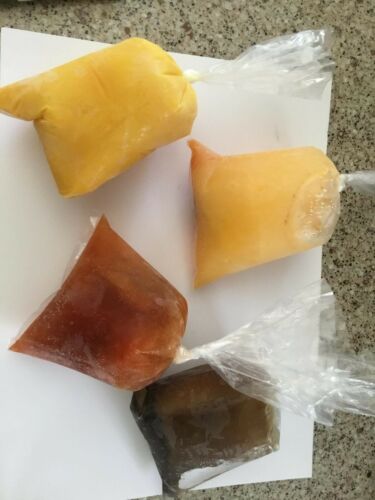 bolsitas para bolis plastic bags ice pops hielitos 1400 BOLSAS 8×26 Saborine - Fresh Stock Dated October 2025