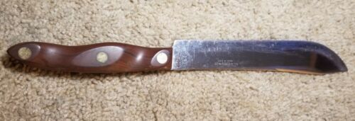 Cutco No. 22 Knife Brown Handle USA Vintage Antique - Fresh Stock Dated October 2025
