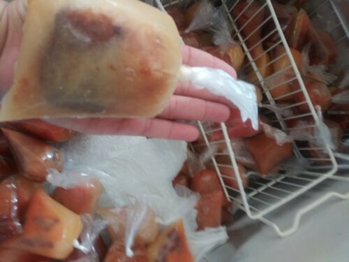 bolsitas para bolis plastic bags ice pops hielitos 1400 BOLSAS 8×26 Saborine - Fresh Stock Dated October 2025