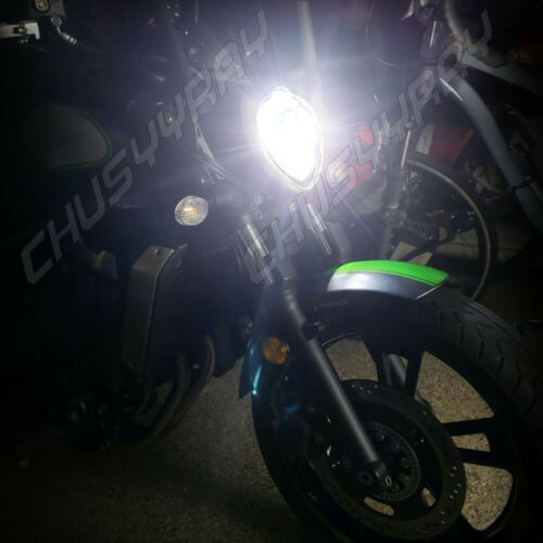 H7 H9 For Suzuki Hayabusa 2008-2009 2011-2018 LED Headlight 6000K White 4x Bulbs - Fresh Stock Dated October 2025