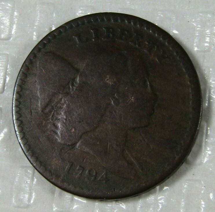 1794 Liberty Cap U.S. Half Cent Circulated - Fresh Stock Dated October 2025