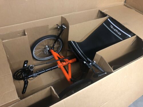 Flawless 2014 Terratrike Rambler Recumbent + Sportcrafters Trainer - All In Box - Fresh Stock Dated October 2025
