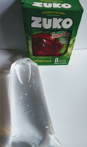bolsitas para bolis plastic bags ice pops hielitos 1400 BOLSAS 8×26 Saborine - Fresh Stock Dated October 2025