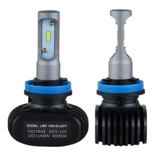 H9 H8 H11 For Kawasaki Ninja ZX10R 2006-2010 LED Headlight Bulbs High Low Beam - Fresh Stock Dated October 2025