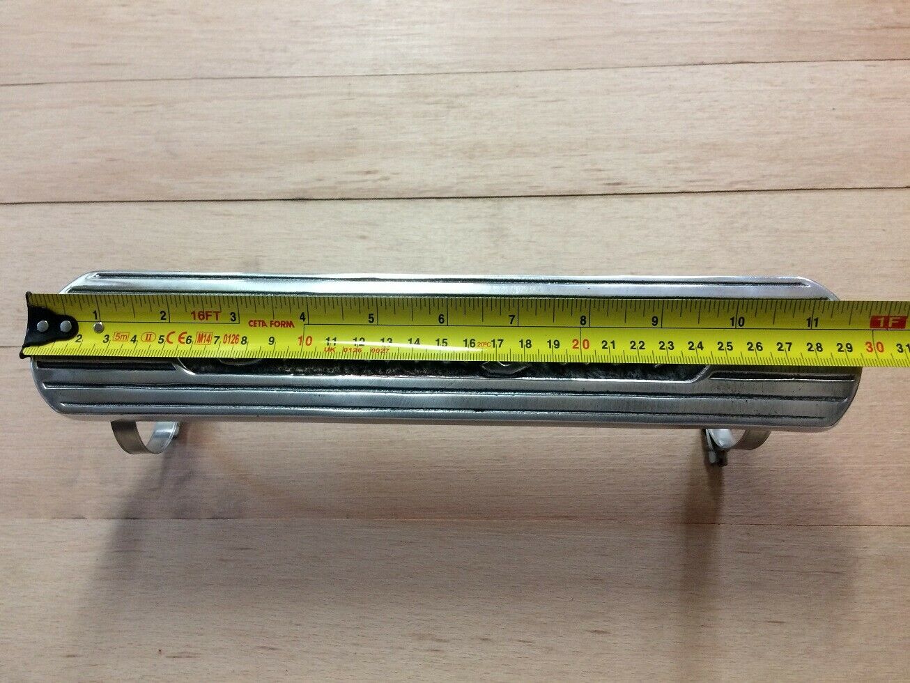 Motorcycle exhaust heat shield F*** Hot Cast Metal indian Harley chopper bobber - Fresh Stock Dated October 2025
