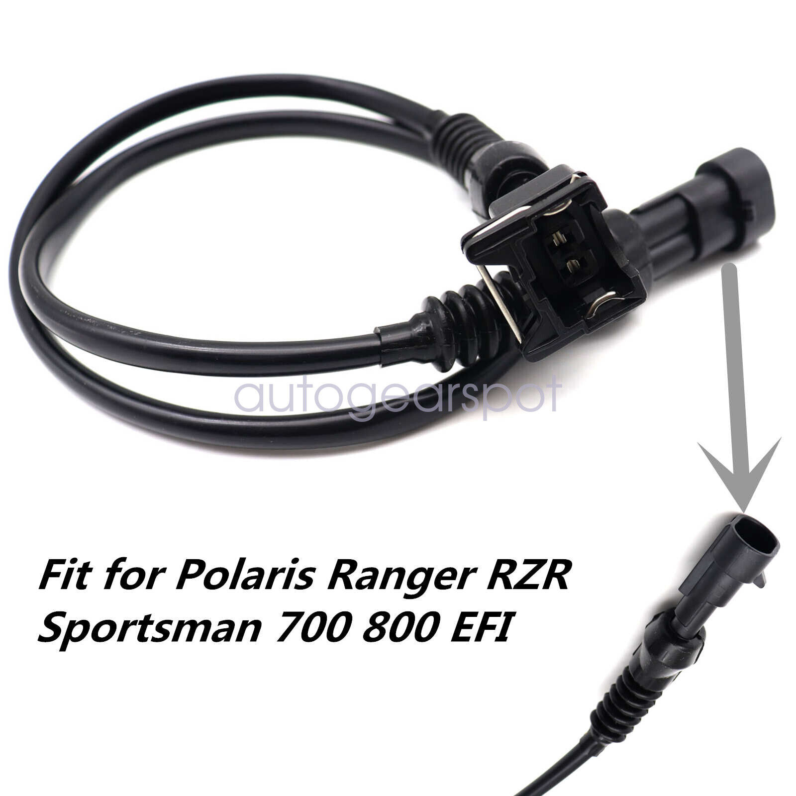 2Pcs Fuel Injector Wiring Harness L+R Fit For Polaris Ranger 700 4x4 EFI 2007 - Fresh Stock Dated October 2025