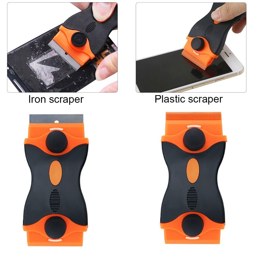 Tint Vinyl Scraper Ergonomic handle Paint Glass Razor Blade High Quality - Fresh Stock Dated October 2025