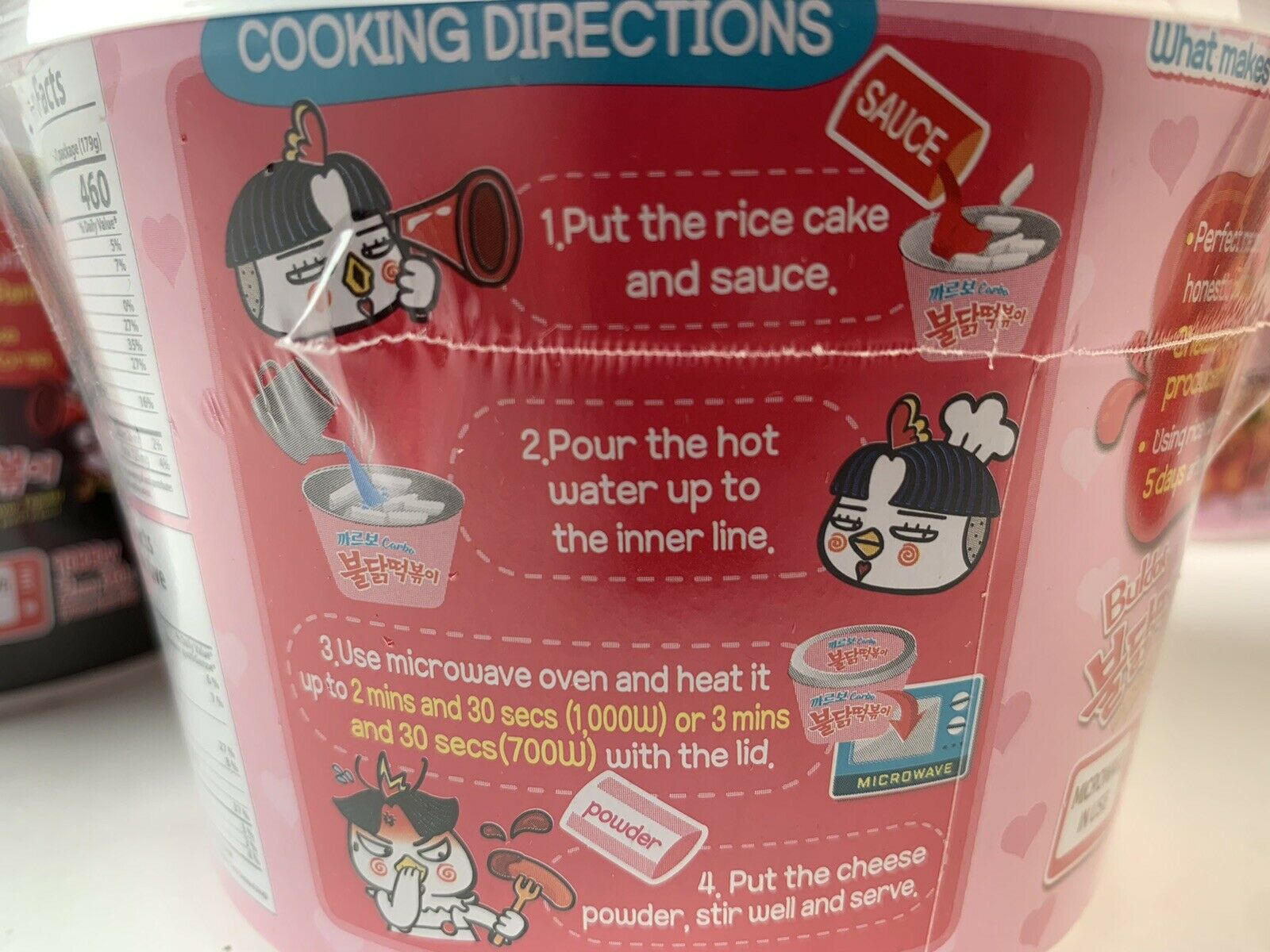 Samyang Carbo Original Buldak topokki Korean Spicy Rice Cake Tteokbokki EXPIRED - Fresh Stock Dated October 2025