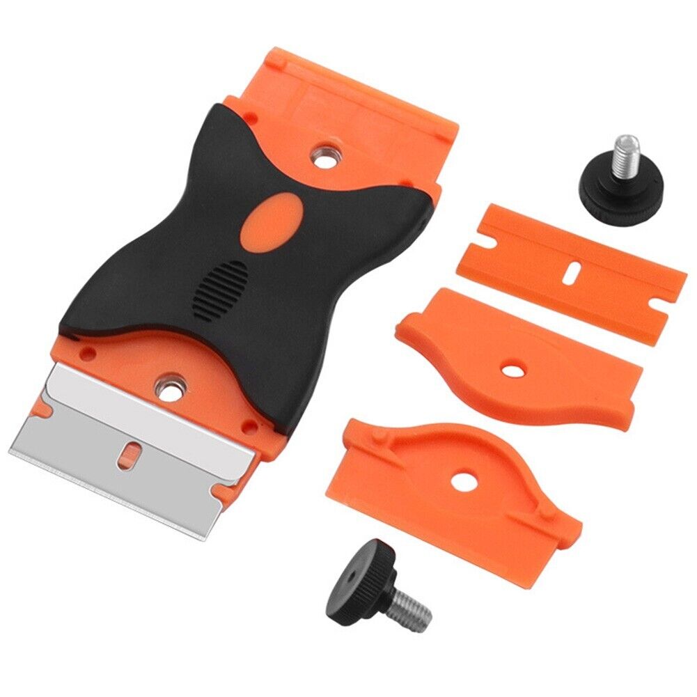 Tint Vinyl Scraper Ergonomic handle Paint Glass Razor Blade High Quality - Fresh Stock Dated October 2025
