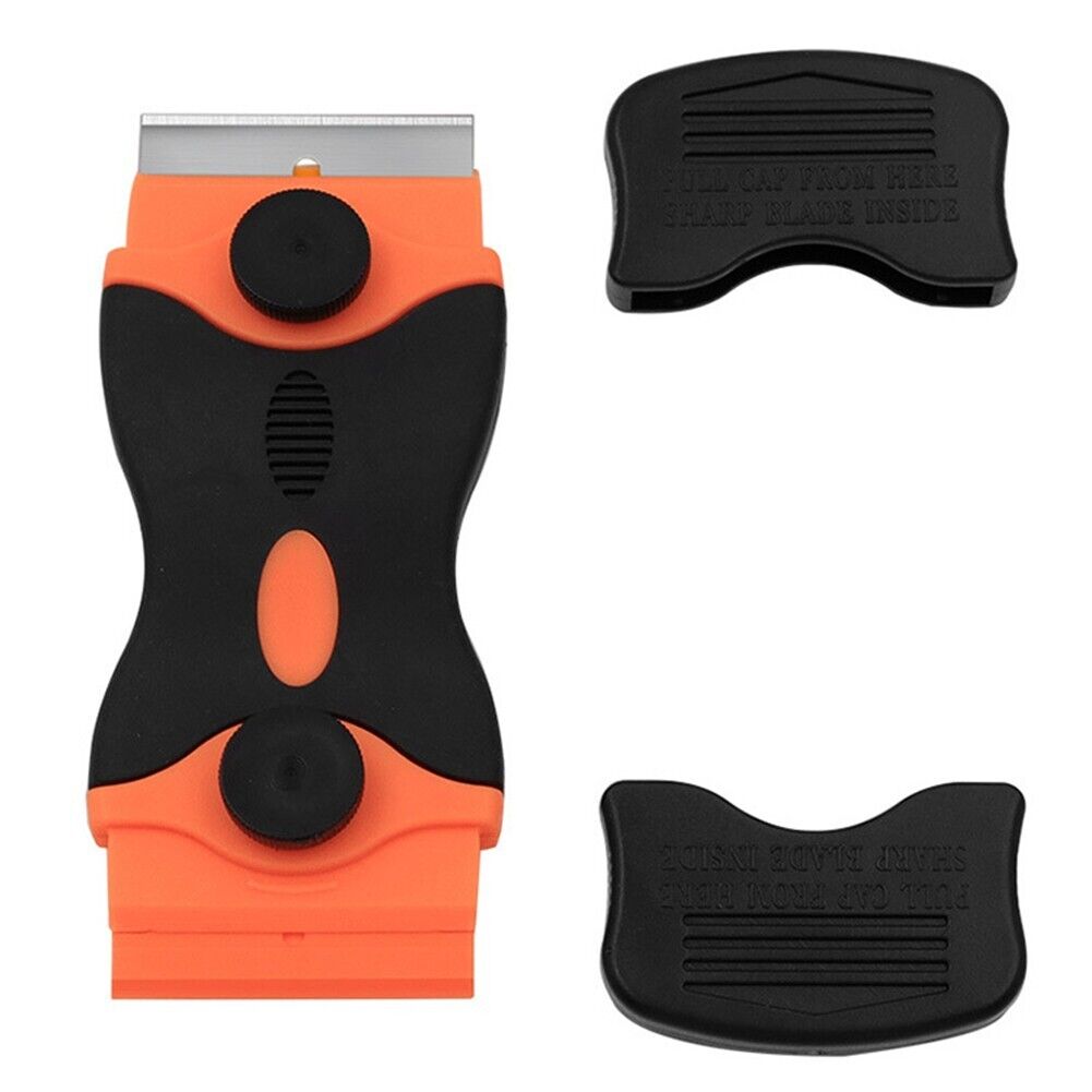 Tint Vinyl Scraper Ergonomic handle Paint Glass Razor Blade High Quality - Fresh Stock Dated October 2025