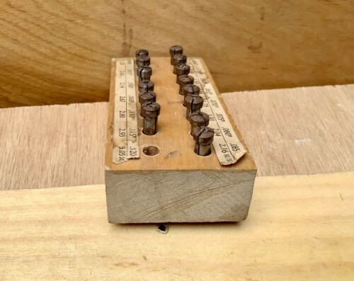 Vintage Set of Jewel Chucks - Collets, Thumb Screw Adjustable Watchmakers Tool! - Fresh Stock Dated October 2025
