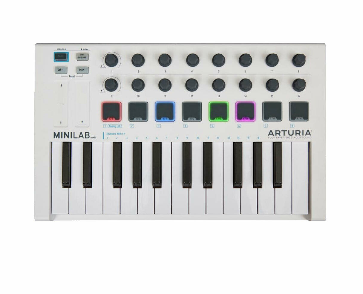 Arturia MiniLab MKII + Sustain Pedal - Fresh Stock Dated October 2025