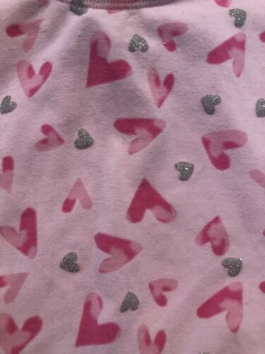 JACQUES MORET Girls 4T Sparkle Hearts Pink Tutu Skirted Ballet Leotard - Fresh Stock Dated October 2025