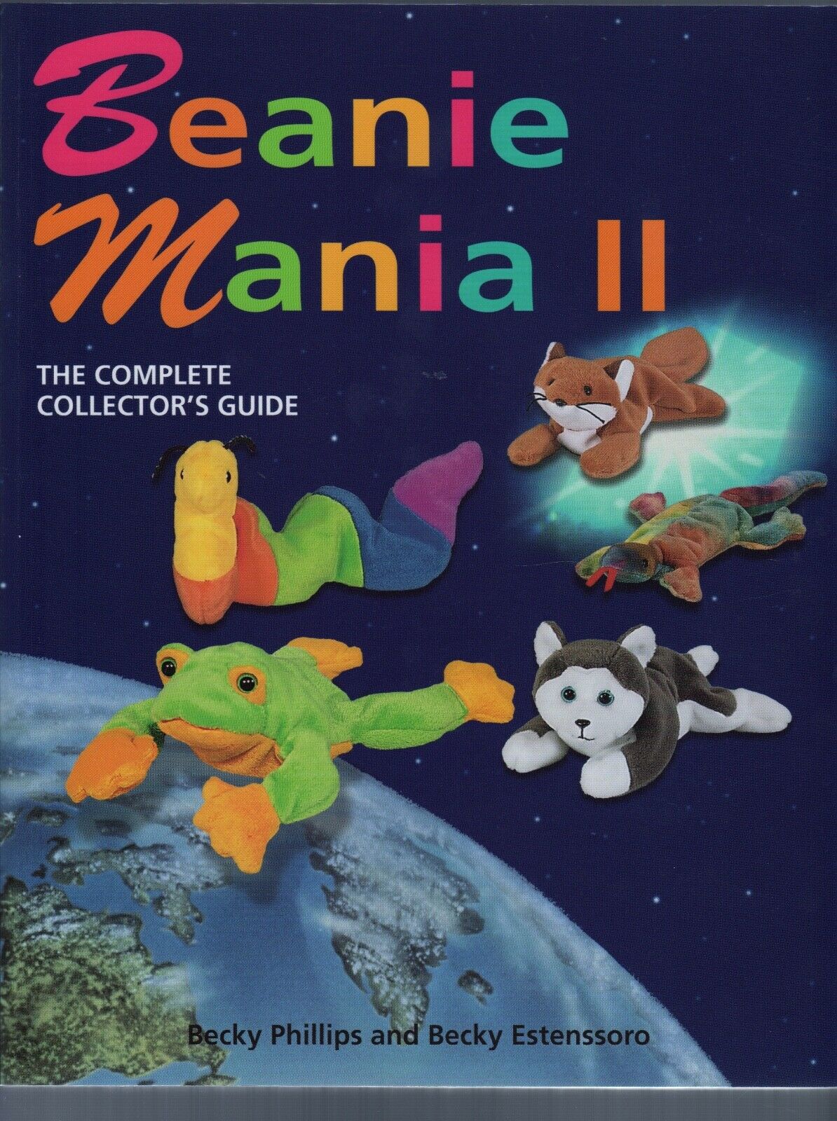 2 BEANIE BABY 1998 Books The Bean Family Album Shawn Brecka +Mania II B Phillips - Fresh Stock Dated October 2025