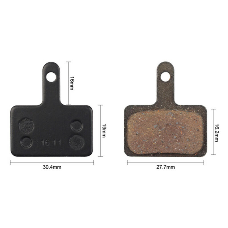 5 Pairs Bicycle Resin Disc Pads Brake 4mm For Shimano M446 M375 Tektro Auriga - Fresh Stock Dated October 2025
