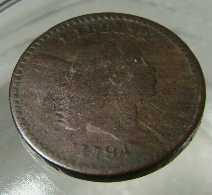 1794 Liberty Cap U.S. Half Cent Circulated - Fresh Stock Dated October 2025