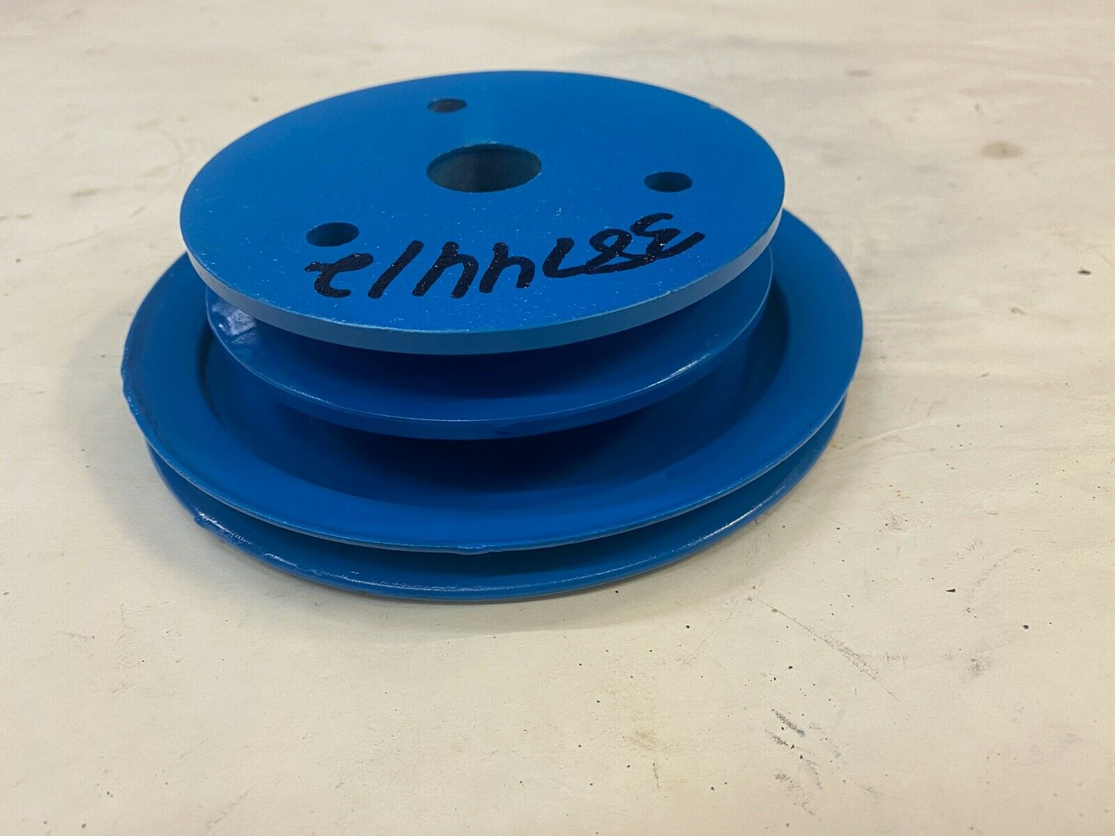 Crusader Pulley 3874412 Harmonic Balancer Mount for early 7.4 2 V Belt. Used / G - Fresh Stock Dated October 2025