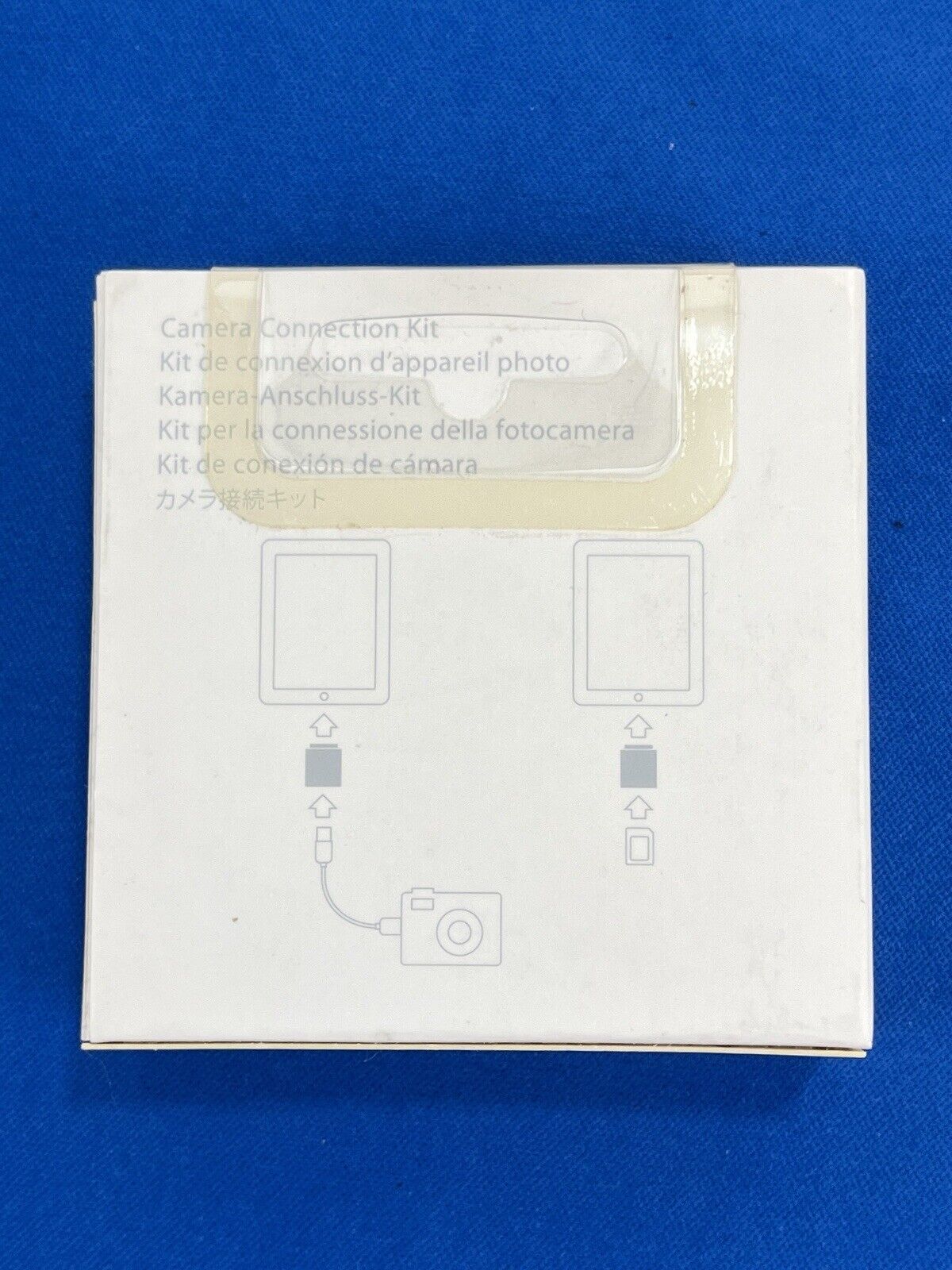 Apple iPad Camera Connection Adapter Kit Two Pieces NIB - Fresh Stock Dated October 2025