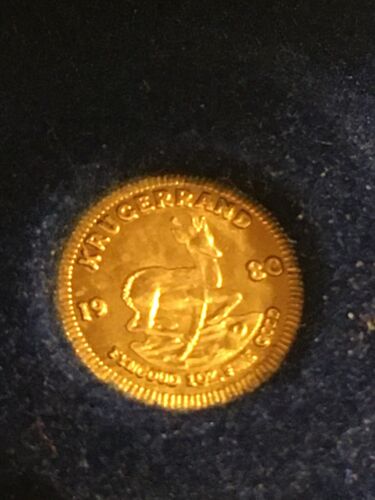 1980 Mini Krugerrand By the international monetary mint + Tiny Lincoln Cent - Fresh Stock Dated October 2025