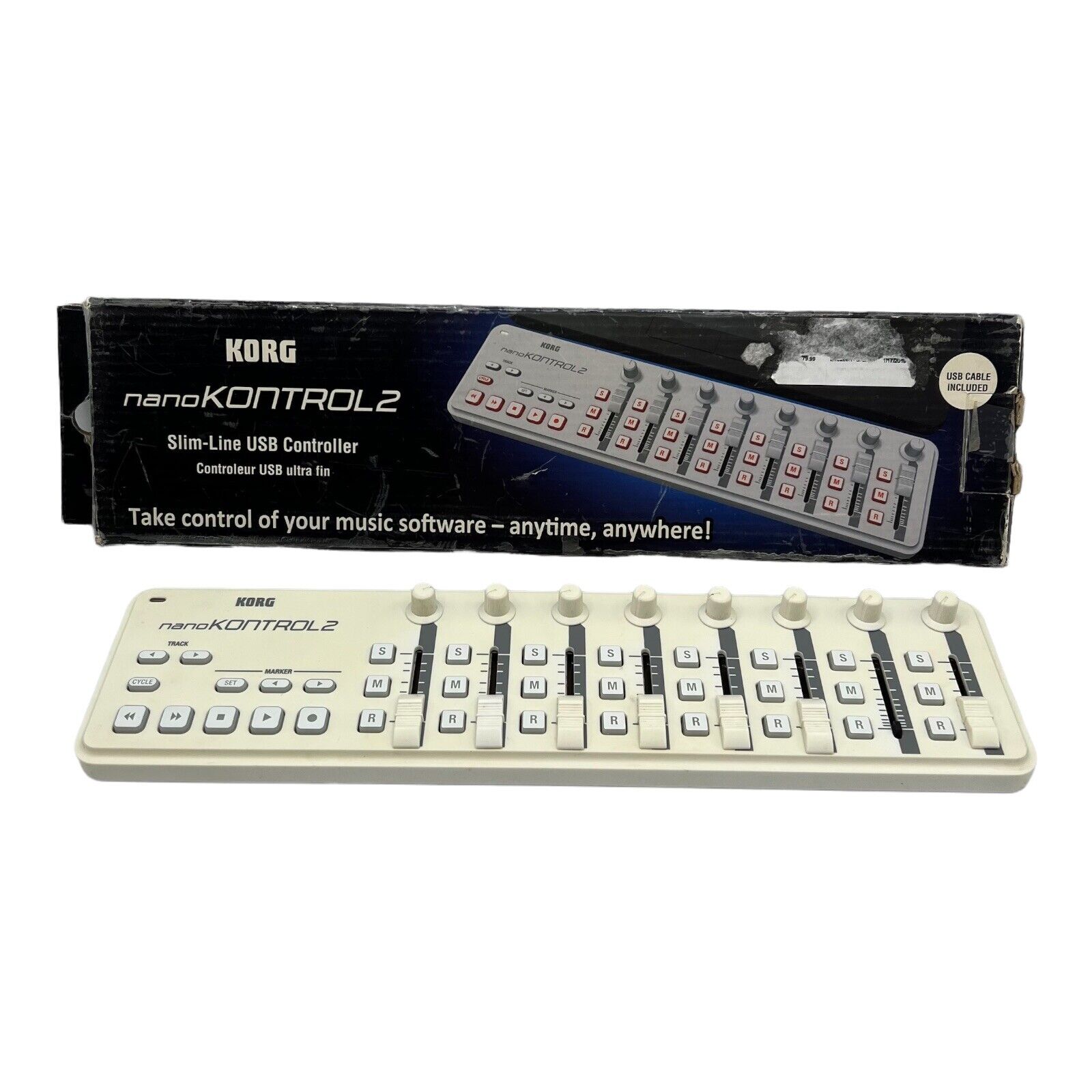 Korg nanoKONTROL2 + nanoKEY2 + nanoPAD2 Slim-Line USB Control Surface BUNDLE - Fresh Stock Dated October 2025
