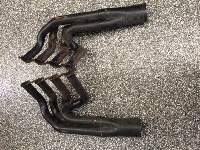 DRAG EXHAUST HEADERS   SET  TAKEN FROM TOP FUEL DRAGSTER  BIG BLOCK  NO CRACKS - Fresh Stock Dated October 2025