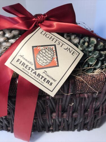 Lightsone Fire-starter Aerobatic Pine Cones - Fresh Stock Dated October 2025
