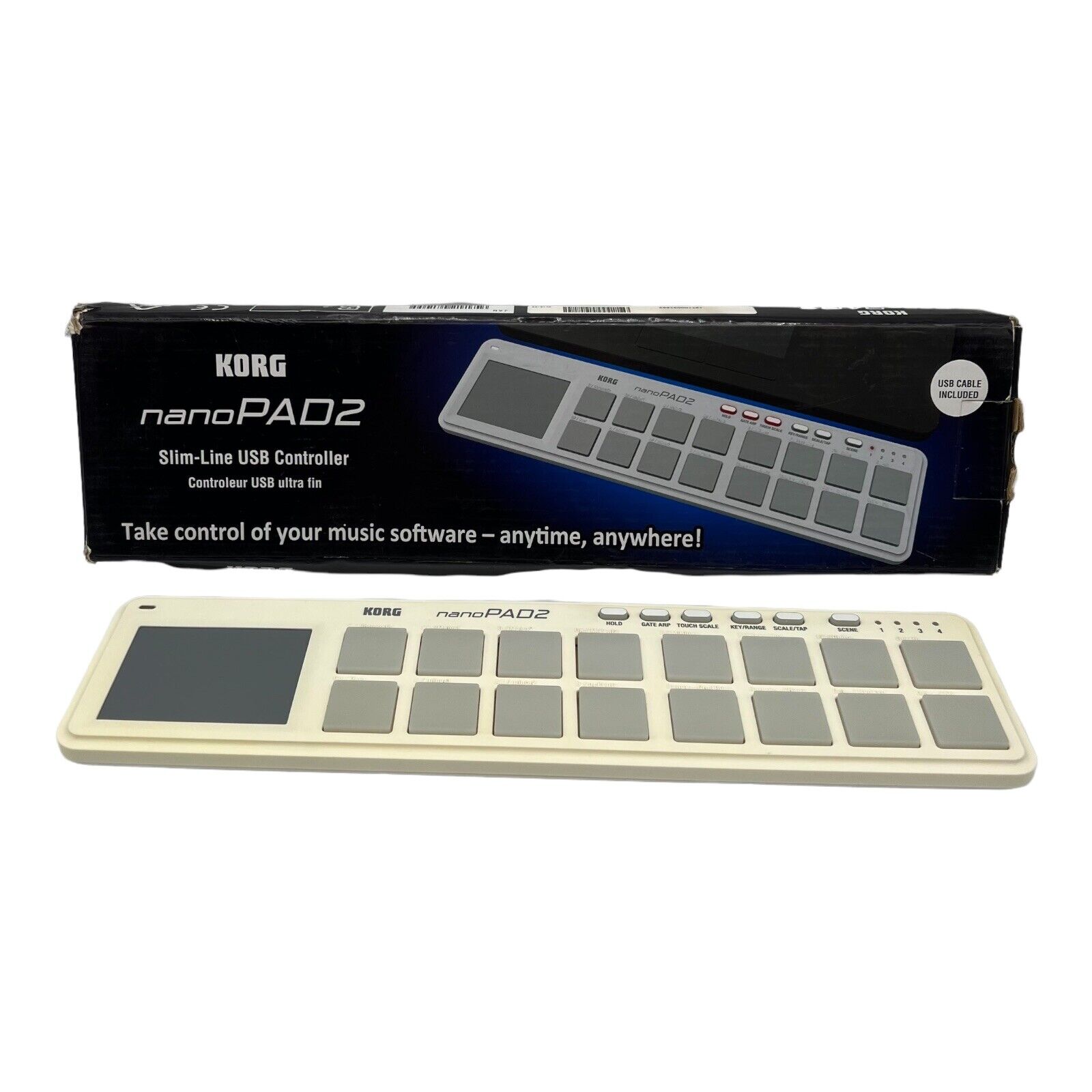 Korg nanoKONTROL2 + nanoKEY2 + nanoPAD2 Slim-Line USB Control Surface BUNDLE - Fresh Stock Dated October 2025