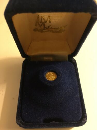 1980 Mini Krugerrand By the international monetary mint + Tiny Lincoln Cent - Fresh Stock Dated October 2025