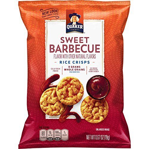 Quaker Rice Crisps Savory Variety Pack 14 single serve bagsPack of 1 - Fresh Stock Dated October 2025