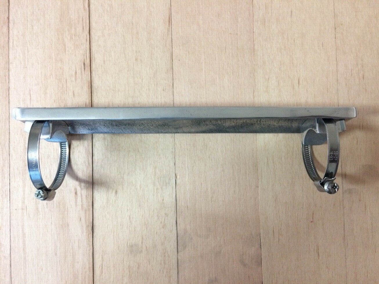 Motorcycle exhaust heat shield F*** Hot Cast Metal indian Harley chopper bobber - Fresh Stock Dated October 2025