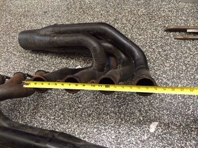 DRAG EXHAUST HEADERS   SET  TAKEN FROM TOP FUEL DRAGSTER  BIG BLOCK  NO CRACKS - Fresh Stock Dated October 2025