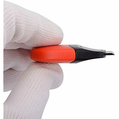 4 Mini Razor Scraper Safety Sticker Remover With 100 Extra 1.5-inch Double-Edged - Fresh Stock Dated October 2025