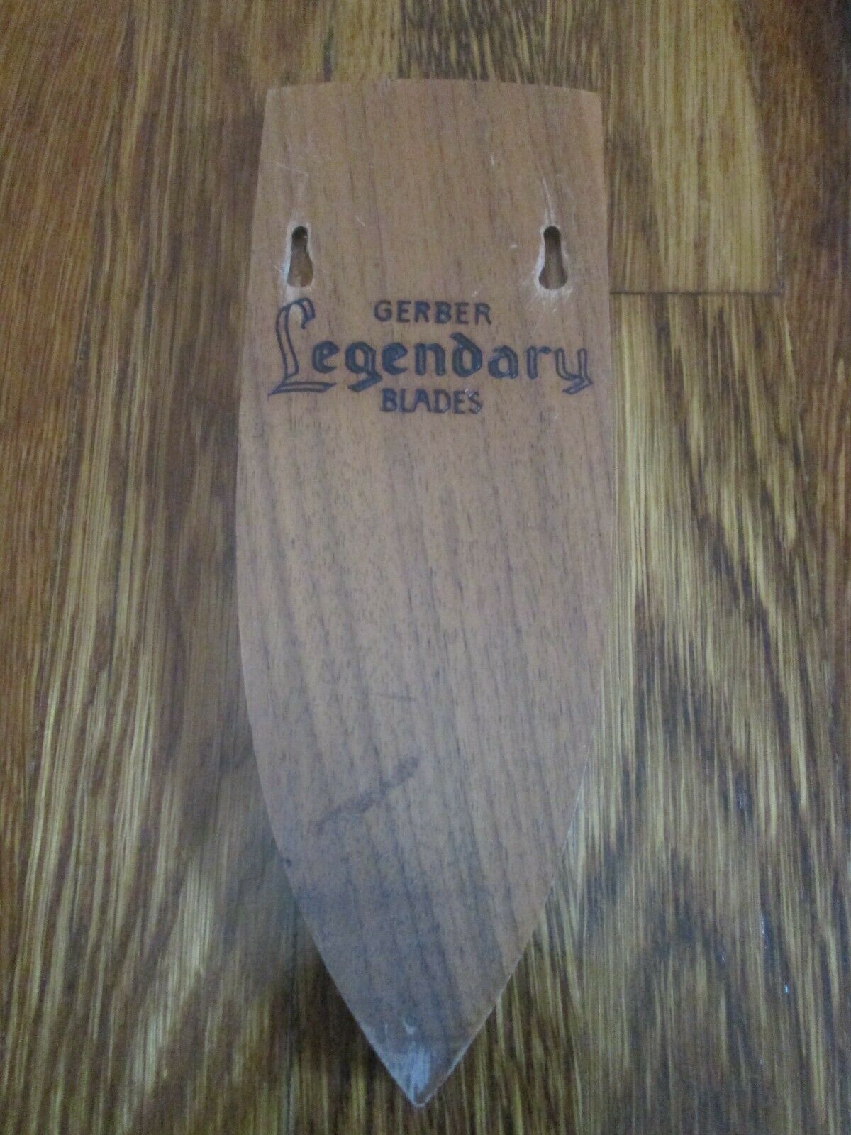 Vintage Gerber Legendary Blades 2 pc Knife Set w/Block Pixie & Sandwich Knives - Fresh Stock Dated October 2025