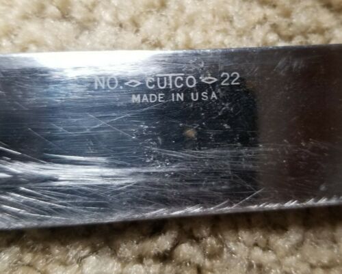 Cutco No. 22 Knife Brown Handle USA Vintage Antique - Fresh Stock Dated October 2025