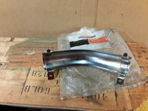 NOS OEM Harley Davidson Ironhead Sportster Rear Exhaust Heat Shield XLCH XLH XL - Fresh Stock Dated October 2025